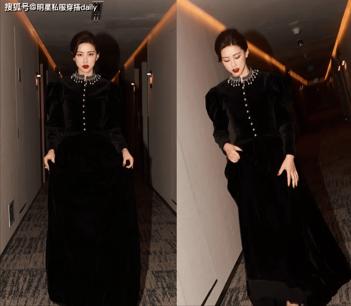 岁朱珠更会穿挑的每一套都好优雅好高级AG真人直营看了一圈发现：还是40(图2)